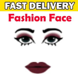 Fashion Face Toy Face Code Avatar - Delivered in 1hr - 32hr