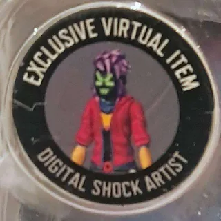 Digital Shock Artist Toy Code