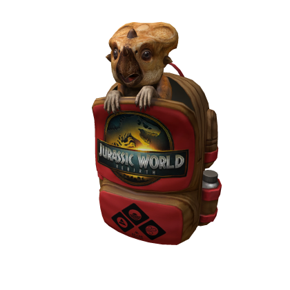 Jurassic World Rebirth Red Backpack + 2,000 R$ - Other - Gameflip