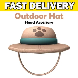 Outdoor Hat Toy Code Avatar Adopt Me - Delivered in 1hr - 24hr