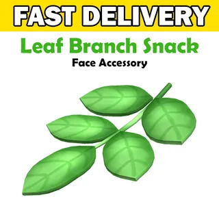 Leaf Branch Snack Toy Code Avatar Adopt Me - Delivered in 1hr - 24hr