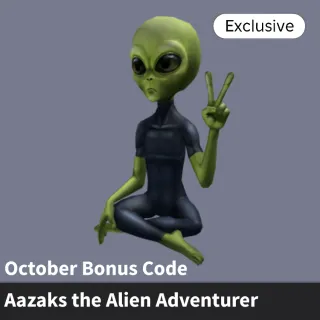 Aazaks the Alien Adventurer Bonus Code
