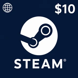 $10.00 USD Steam Gift Card GLOBAL