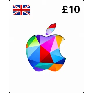 £10.00 GBP Apple iTunes Gift Card