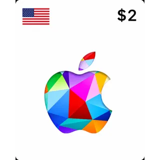 Apple iTunes Gift Card $2.00