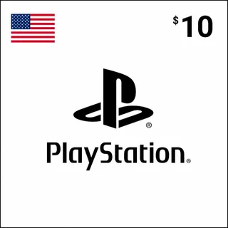 10.00 USD PlayStation Store Gift Card ($1x10)