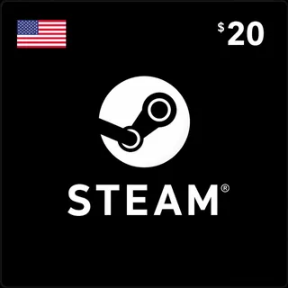 $20.00 USD Steam Gift Card