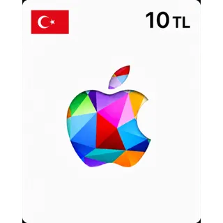 ₺10.00 TRY Apple iTunes Gift Card