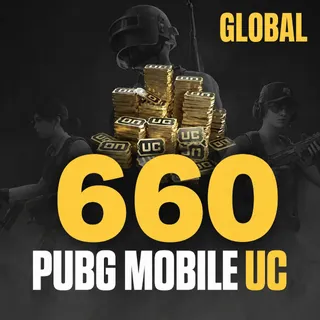 660 PUBG MOBILE UC