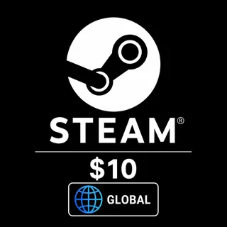 $10.00 USD Steam Gift Card