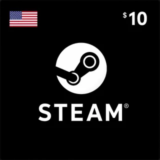 $10.00 USD Steam Gift Card