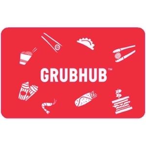 $20.00 GrubHub