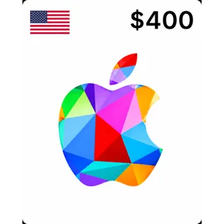 Apple iTunes 400.00 USD
