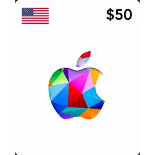 $50.00 USD Apple iTunes
