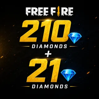 Free Fire 210 + 21 Diamonds