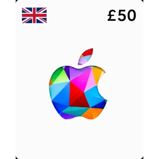 £50.00 GBP Apple iTunes Gift Card