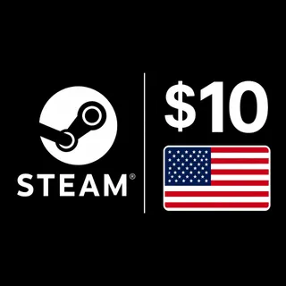 $10.00 USD Steam Gift Card