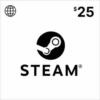 Steam Gift Card 25 USD