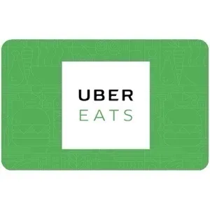 $25.00 Uber Eats