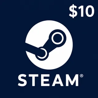 $10.00 USD Steam Gift Card