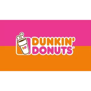 $15.00 USD Dunkin Donuts