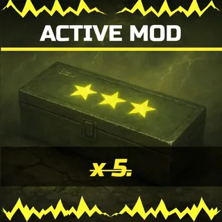 5x Active Legendary mods