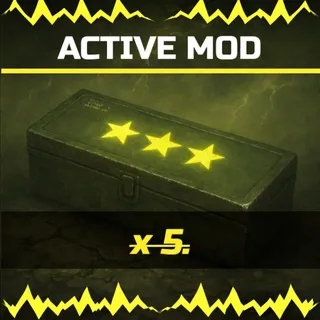 5x Active Legendary mods