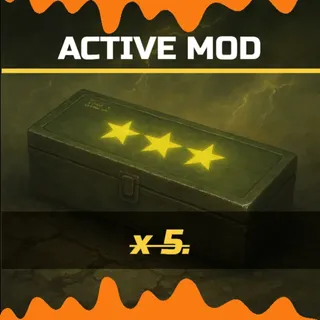 5x Active Legendary mods