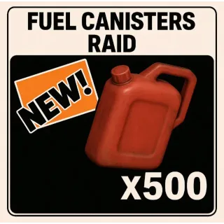 500 Raid Fuel Canisters PS4