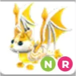 neon fairy bat dragon