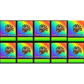 X10 TURKEY EGG BUILD A ZOO!