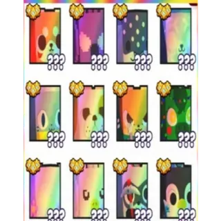 x10 RAIMBOW HUGES PET PS99 CHEAP!