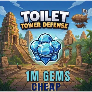 1M GEMS TOILET TOWER DEFENSE CHEAP!