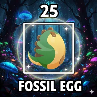 x25 FOSSIL EGG ADOPT ME!