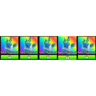 X10 UNICORN PRO EGG BUILD A ZOO!