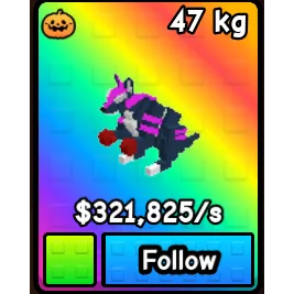 BUILD A ZOO PET $321,825/S