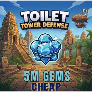 5M GEMS TOILET TOWER DEFENSE CHEAP!