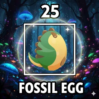 x25 FOSSIL EGG ADOPT ME!