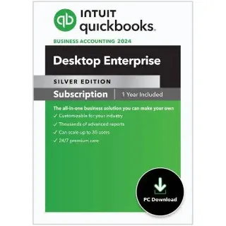 QuickBooks Desktop Enterprise 2024 | 1 Users | USA Key