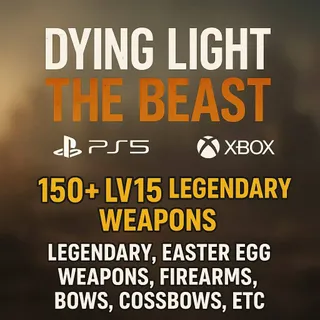 Legendary weapons 150+ max level