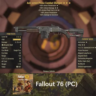 Legacy shotgun 120 range