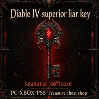 Diablo4 superior liar key 2000