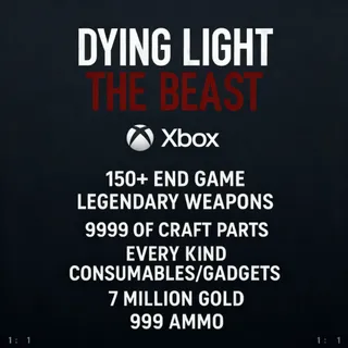 DYING LIGHT THE BEAST XBOX