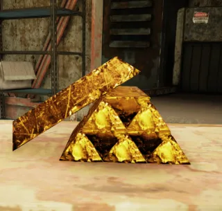 Gold bulion weapons