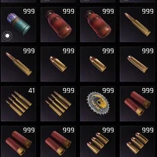 999 All KIND AMMO
