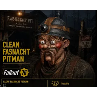 Clean pitman mask