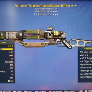 AA5025 laser rifle