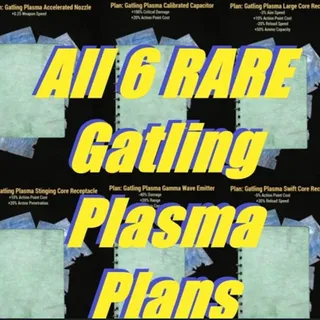 Gatlng Plasma Mod All 6 plans PC