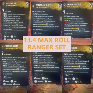 13.4 ranger set