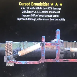 Cursed broadsider